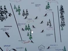 Trail map Velflink – Pernink