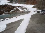 Snow where you need it in the early season