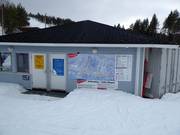 Slope map at the valley station