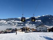 The Spieljochbahn starts directly in Fügen.