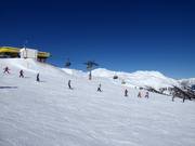 Children's ski course in the Schöneben ski area