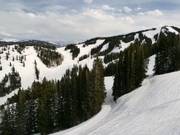 View of the slopes on Aspen Mountain