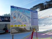 Slope map at the valley station