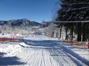 Speed measurement course at Draxlhang