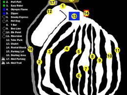 Trail map Little Smoky