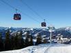 Pinzgau: best ski lifts – Lifts/cable cars KitzSki – Kitzbühel/Kirchberg