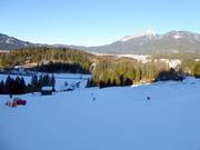 Intermediate slope at the Waldrast lift