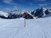 Marking of the ski route