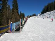 Beginner area at the mid-station