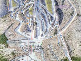 Trail map Haystack Mountain – The Hermitage Club