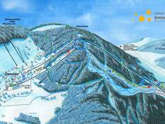 Trail map Buková hora – Čenkovice/Červená Voda