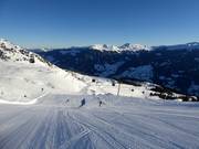 Krössbichl slope at the Wimbachexpress