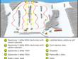 Trail map of the ski resort Petříkovice