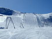 Glacier slopes at Matterhorn glacier paradise