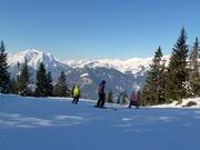 Slope with panoramic views at Gerlosstein