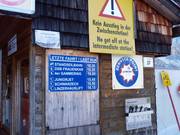 Information about lift opening times