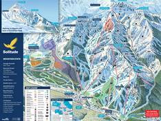 Trail map Solitude