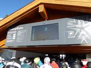 Information at the chairlift entry