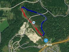 Trail map Wurmsteinlift – Flossenbürg