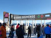 Information at the lift entrances