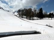 Easy slope with conveyor belt in Laquette