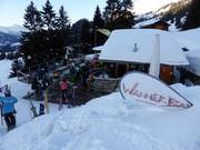 The Wanner Bar at the World Cup downhill run