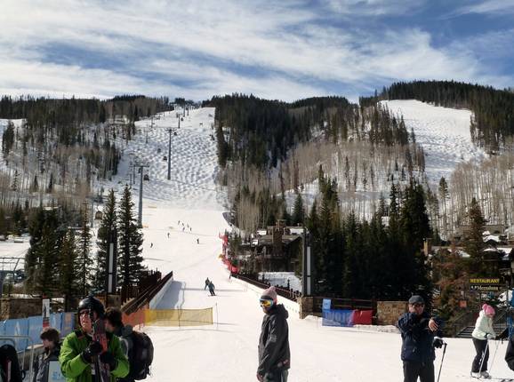 View from Lionshead Vail Square