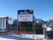 The best black slope is located at Kronplatz.