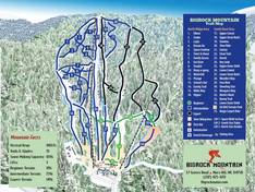 Trail map BigRock Mountain