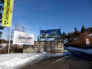 Entrance to the Obersalzberg ski area