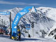 Start of the steep slope Harakiri