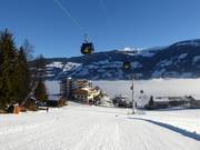 Longest snow-covered valley run in the Zillertal to Fügen