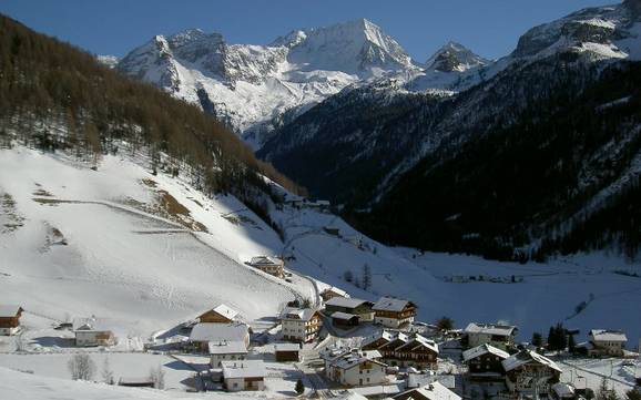 Biggest height difference in the Venediger Group – ski resort Rein in Taufers (Riva di Tures)
