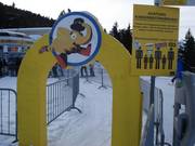 Children's access in the Zillertal Arena