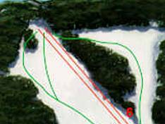 Trail map Dingo Dell