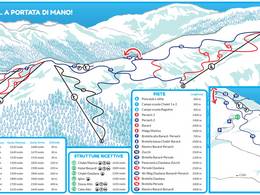 Trail map Passo Maniva