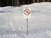 No entrance to woodland areas