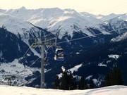 Madrisabahn - 4pers. Gondola lift (monocable circulating ropeway)