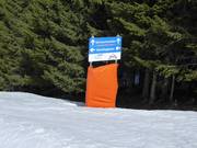 Slope signage