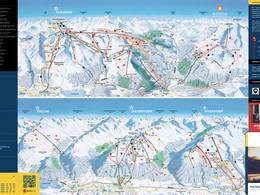 Trail map Parsenn (Davos Klosters)