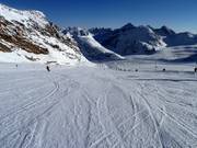 Long, easy and wide – the Mittagskogelabfahrt