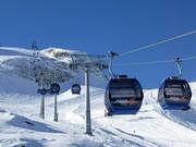 The 10-seater gondola Gefrorene Wand is an absolute highlight!