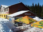 Restaurant at the base station of the Dámska chair lift