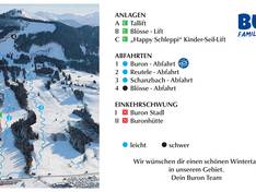 Trail map Buron – Wertach