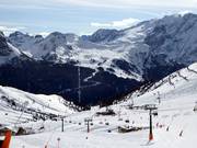 View from Col Rodella to Belvedere