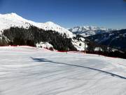 View over the ski resort of Rauris