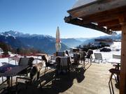 Sun terrace at Chalet Super-G