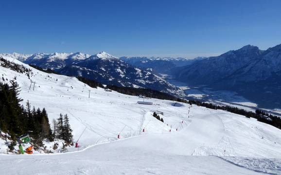 Schober Group: size of the ski resorts – Size Zettersfeld – Lienz