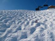Mogul slope at Kreuzkogel