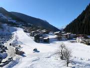 There are accommodations located directly on the valley run.